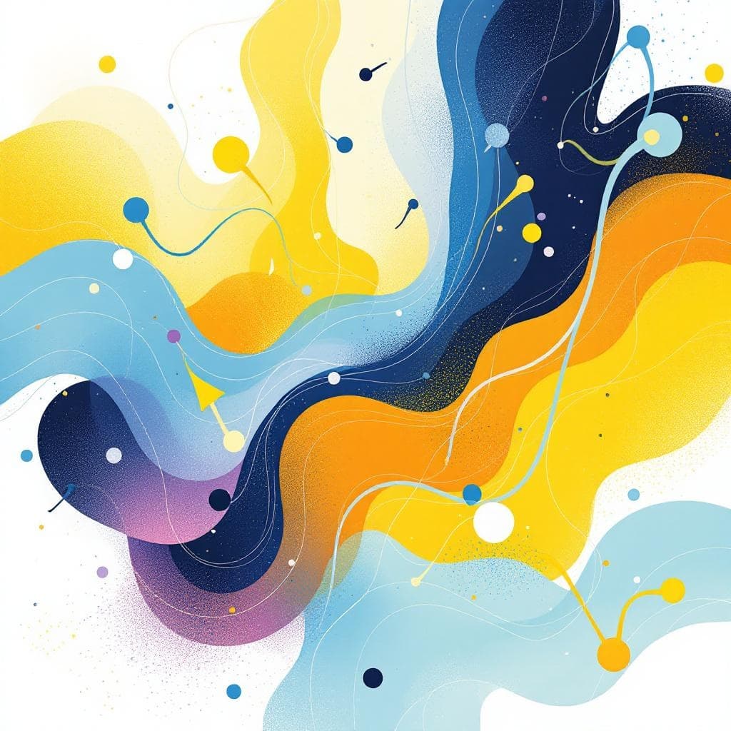 Abstract illustration suggesting a checklist transforming into a finish line, symbolizing the shift from compliance to outcomes.