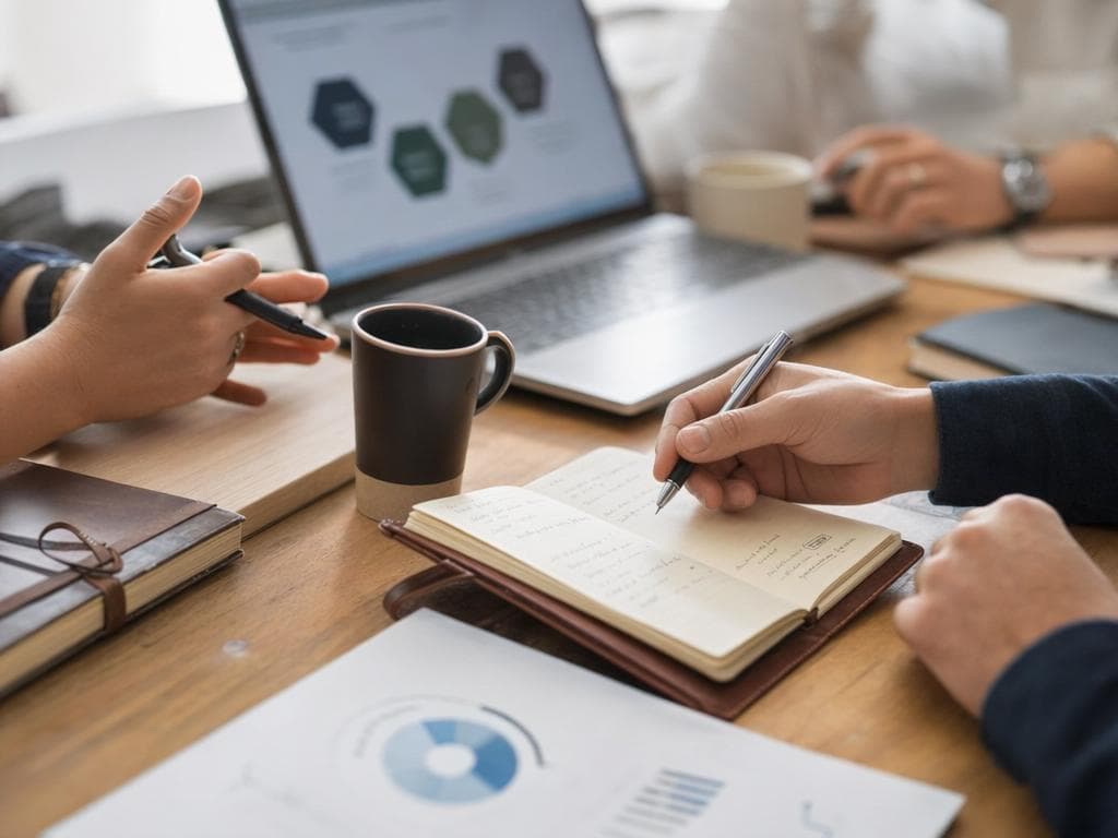 Leadership team reviewing readiness findings